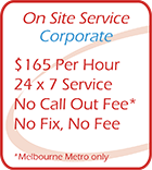 Corporate On Site Rates